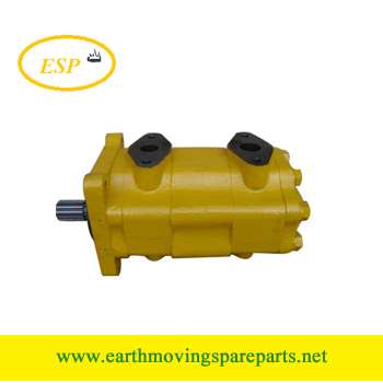 D60A gear Pump, D60 double hydraulic gear pump 705-30-31203