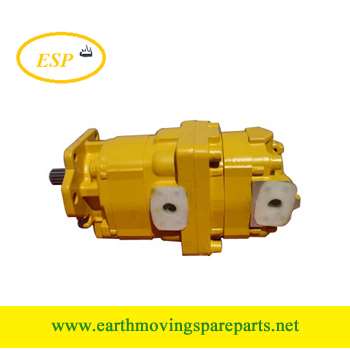Wheel Loader WA350-1 gear pump 705-52-30080,SAR3-80+50 WA350-1 hydraulic gear oil pump